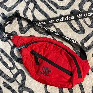 RED ADIDAS Fanny pack